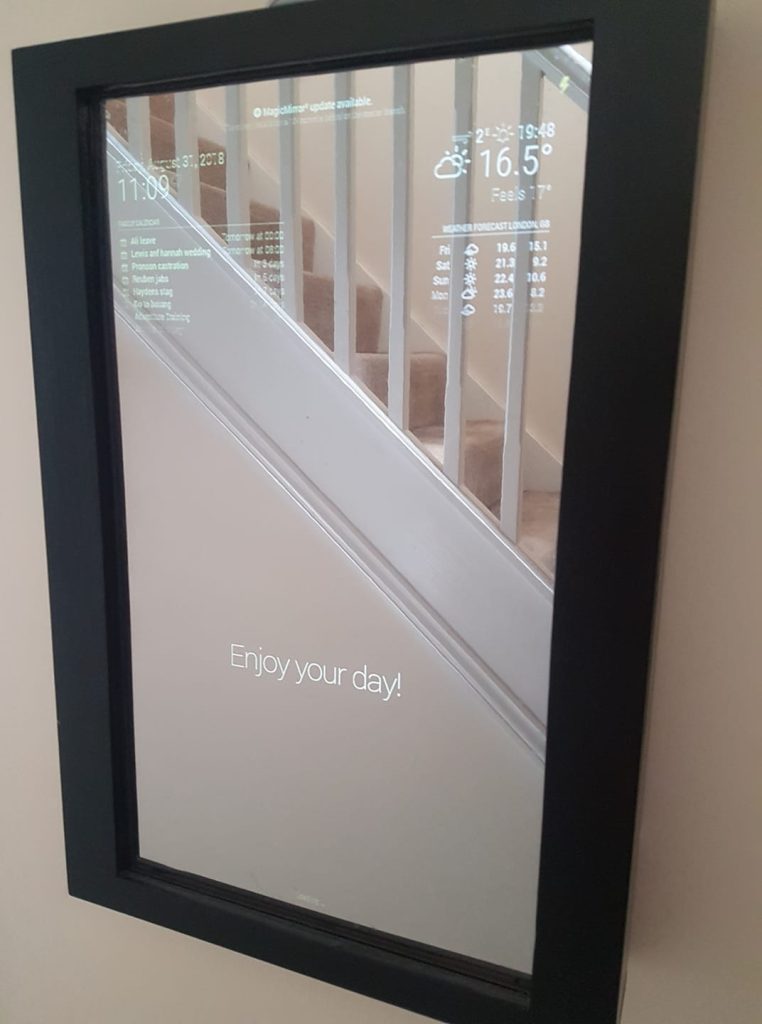 Alistair Fry - Smart Mirror